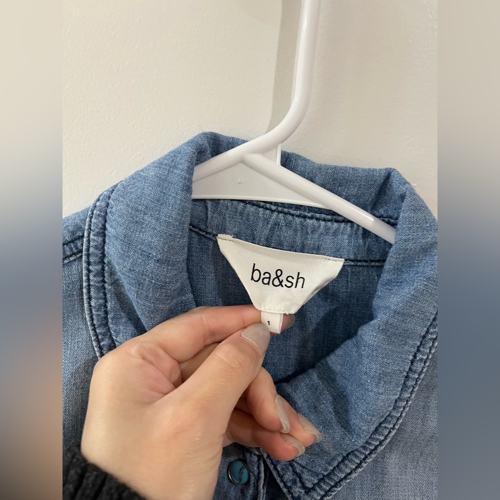Ba&Sh Aquaria Dress Blue View 5